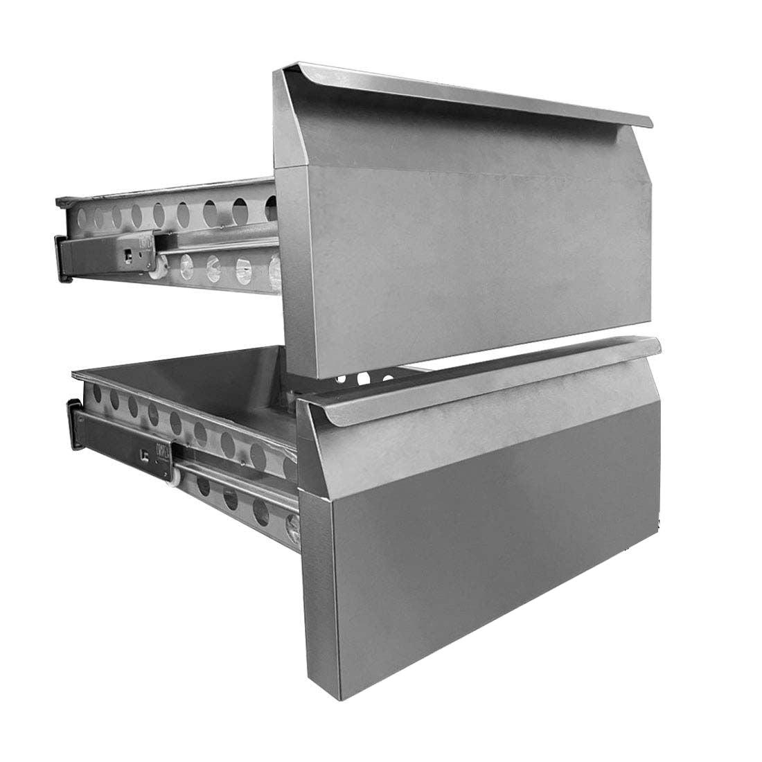 Optional Set 2 Drawers for Solid Door Units - GN-2DRAWER FED