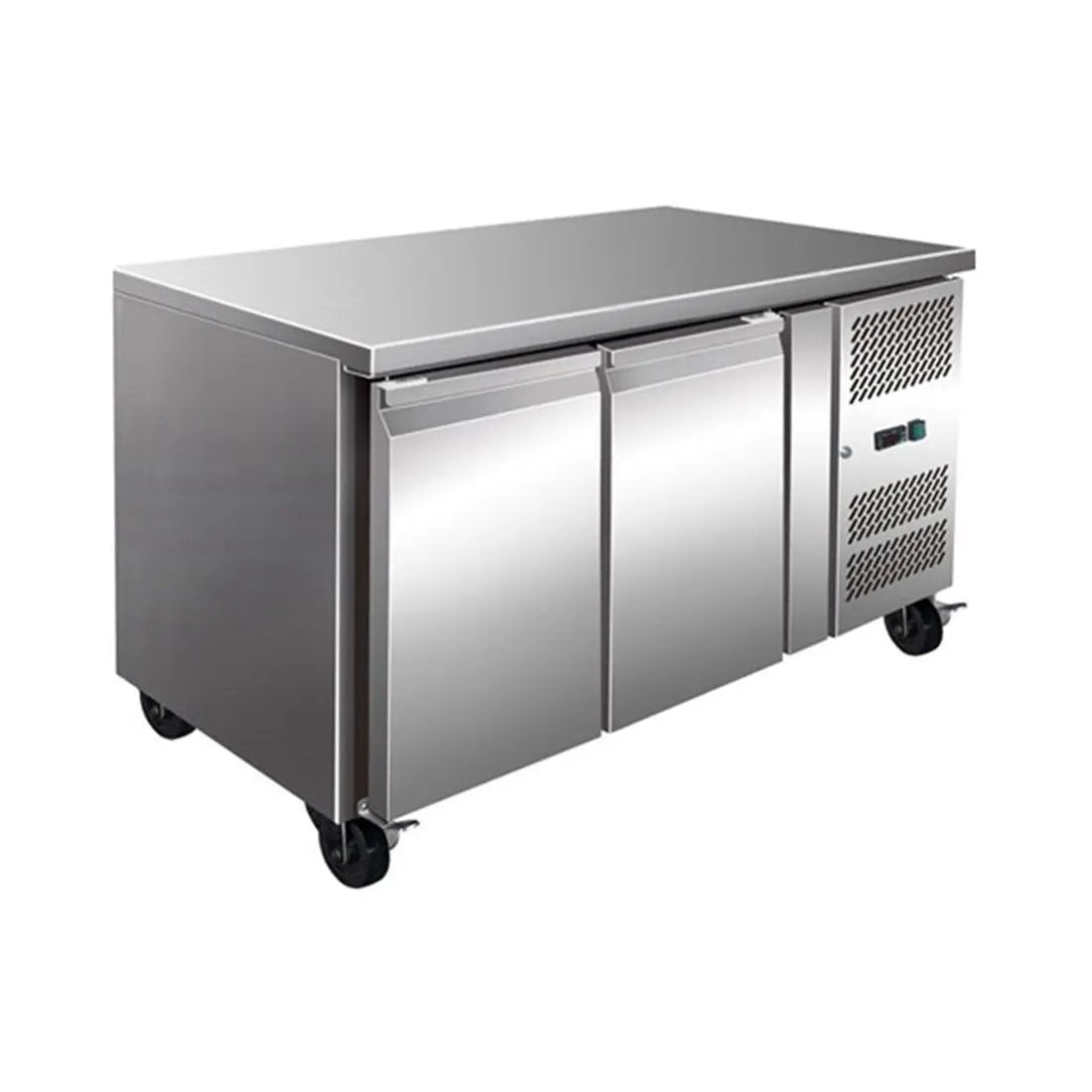 Thermaster TROPICALISED 2 Door Gastronorm Bench Fridge - GN2100TN FED