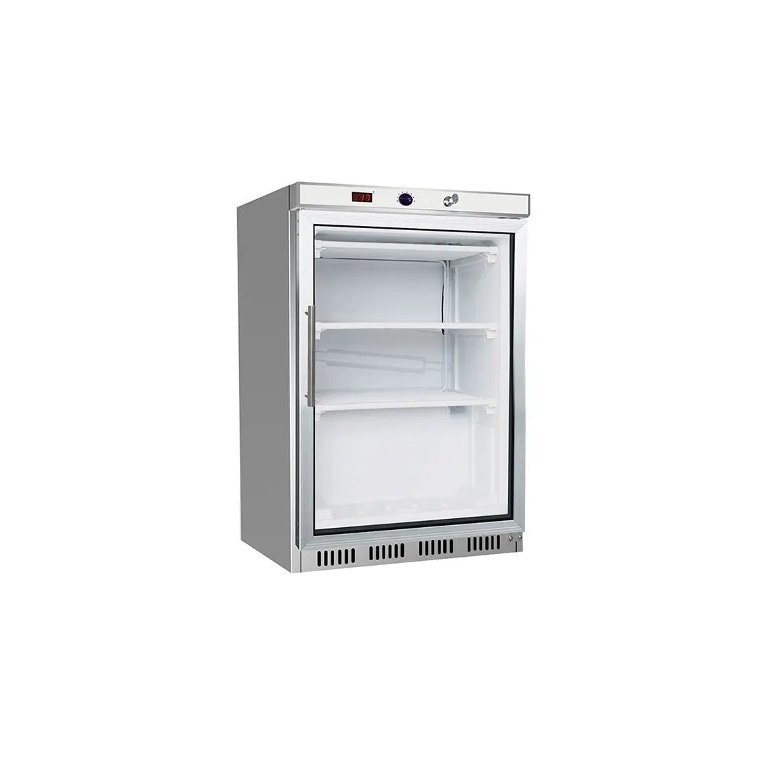 Thermaster Display Freezer with Glass Door - HF200G S/S FED