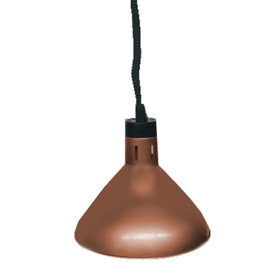 Pull down heat lamp antique copper 270mm Round HYWBL09 FED