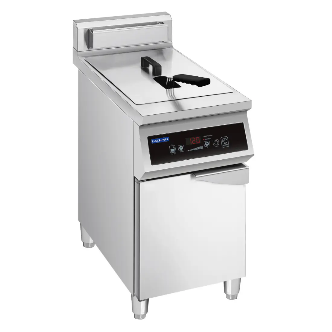 Electmax 700 Series Induction Single Fryer with Splashback - IFS7-30L FED