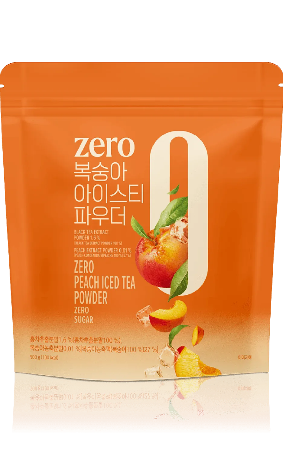 ZERO Peach Iced Tea Powder 500G
