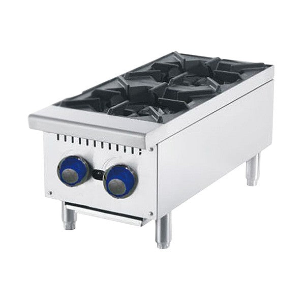 Product image of CookRite ATHP-12-2-LPG 2 Burner Cook Tops W310 X D700 X H333