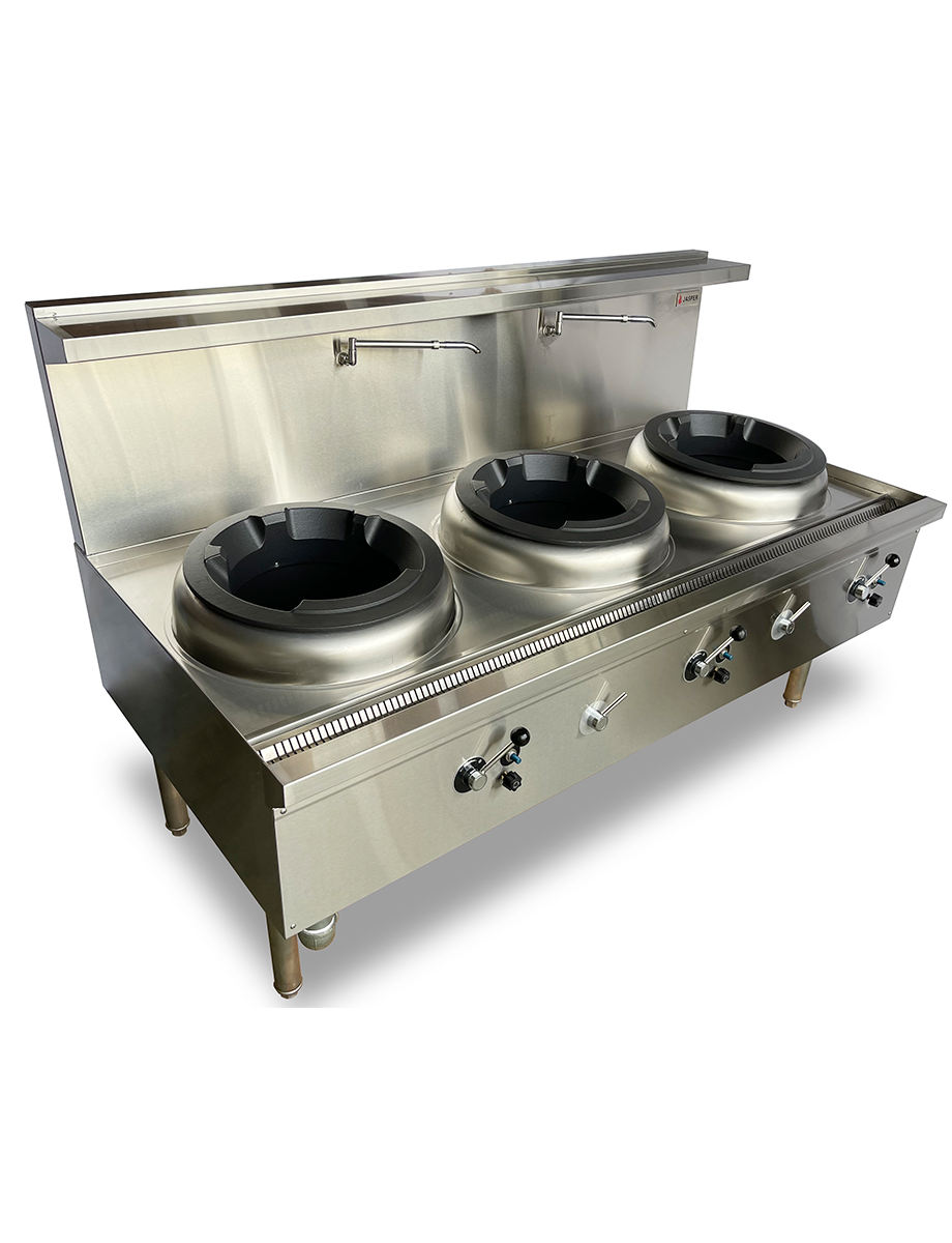 JASPER Triple Wok Range(duckbill burner) NG SIMCO