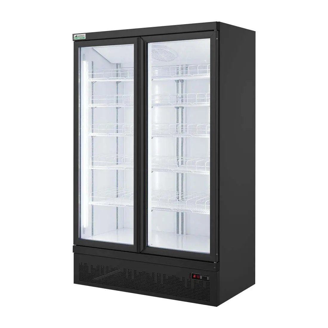 Thermaster Double Door Supermarket Fridge - LG-1000BGBM FED