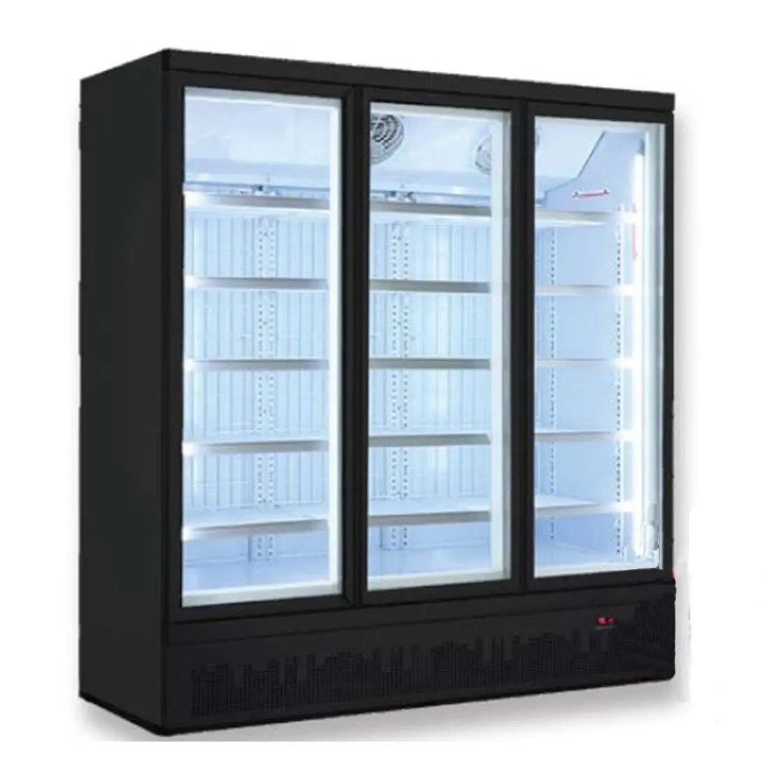 Triple Door Supermarket Fridge LG-1500BGBM FED