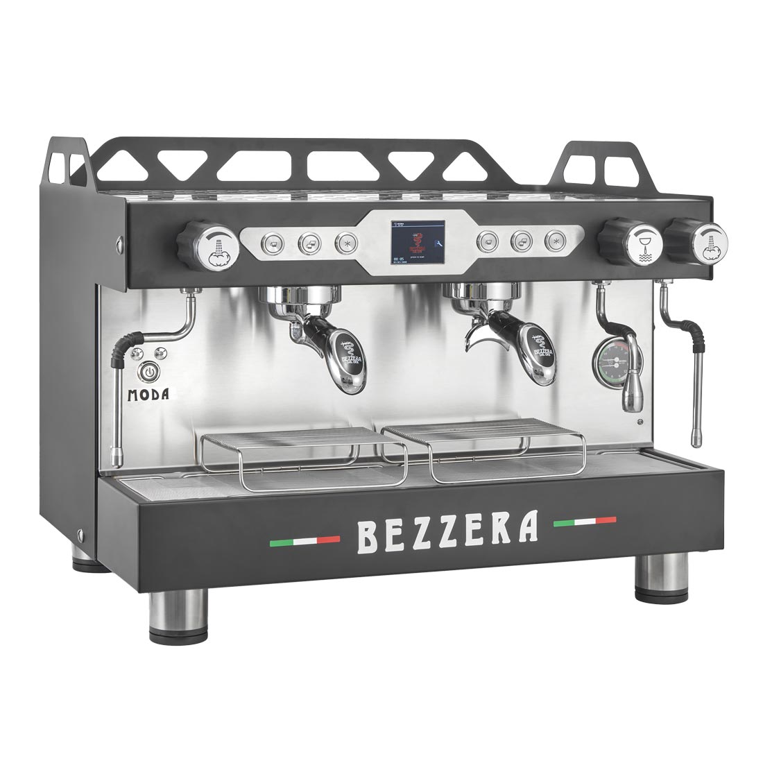 Bezzera 2 Group Moda DE PID Espresso Machine - BZMODAPID2B