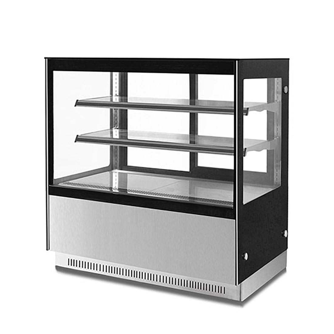 Modern 2 Shelves Cake or Food Display - GAN-1800RF2 FED