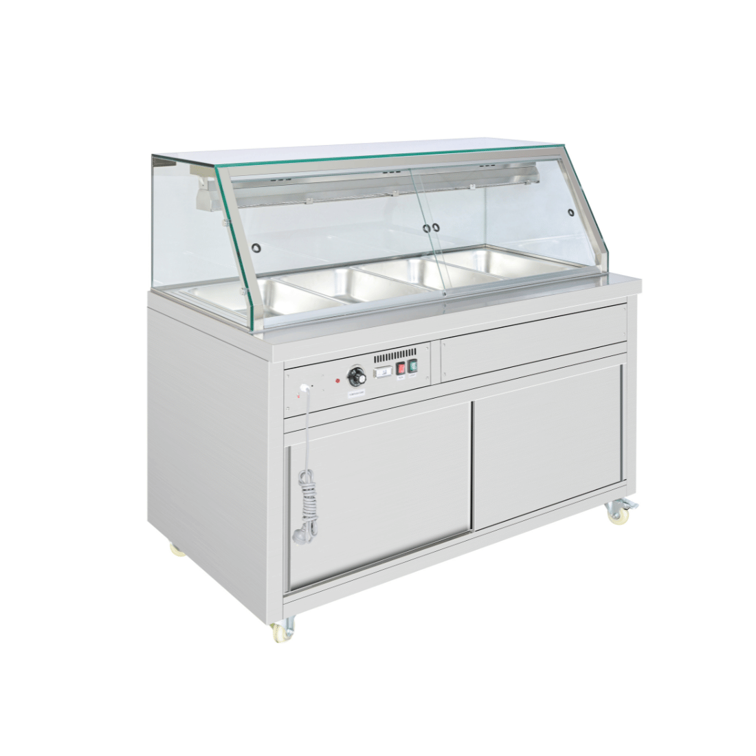 Thermaster Wet and Dry Bain Marie Display 6x1/1 GN Pans PG210FE-XG