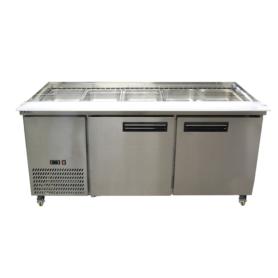Bench Station Two Door - 5×1/1 GN Pans - PG180FA-B