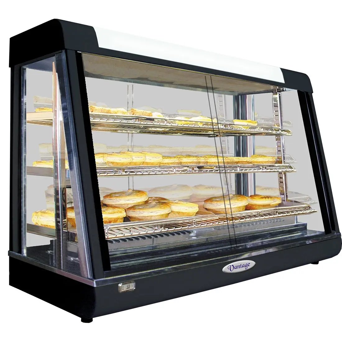 Pie Warmer & Hot Food Display - PW-RT/660/TG FED