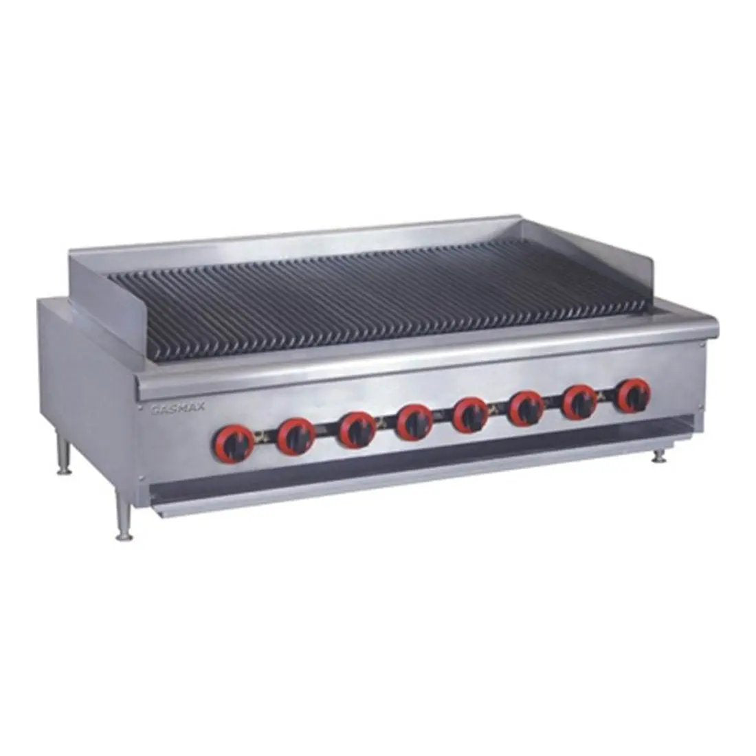QR-24E Natural Gas 4 Burner Char Grill Top FED
