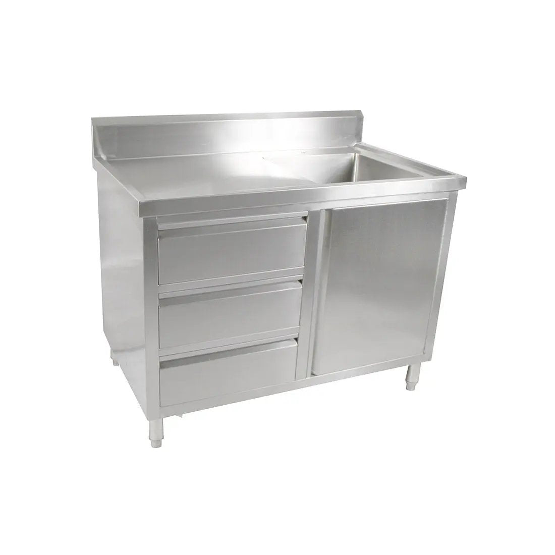 SC-6-2100R-H Cabinet with Right Sink FED