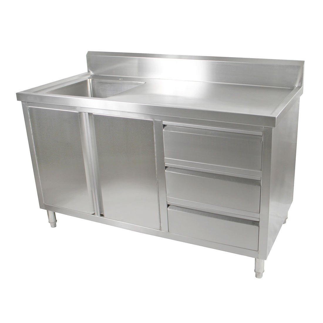 SC-6-1500L-H Cabinet with Left Sink FED