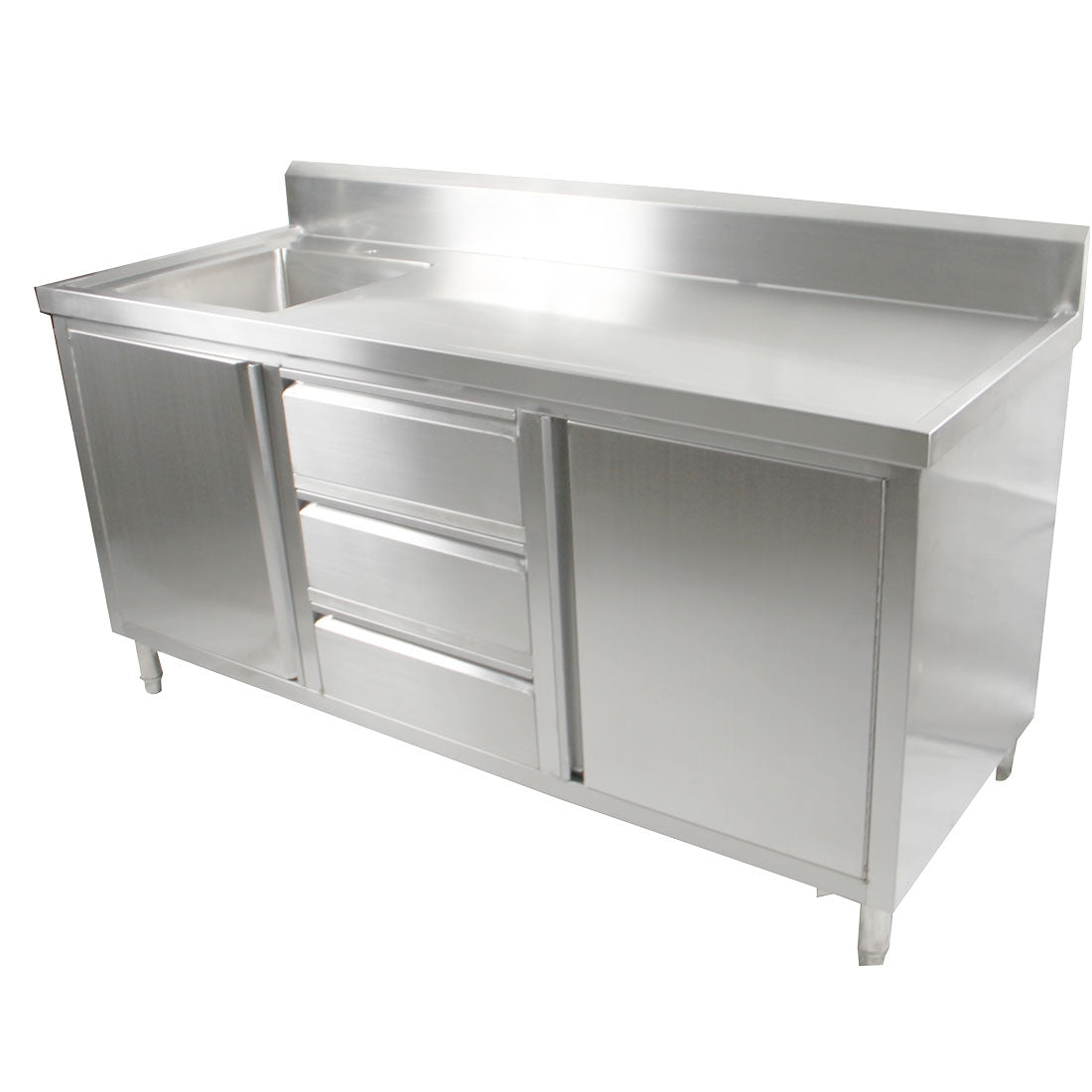 SC-6-1800L-H Cabinet with Left Sink FED
