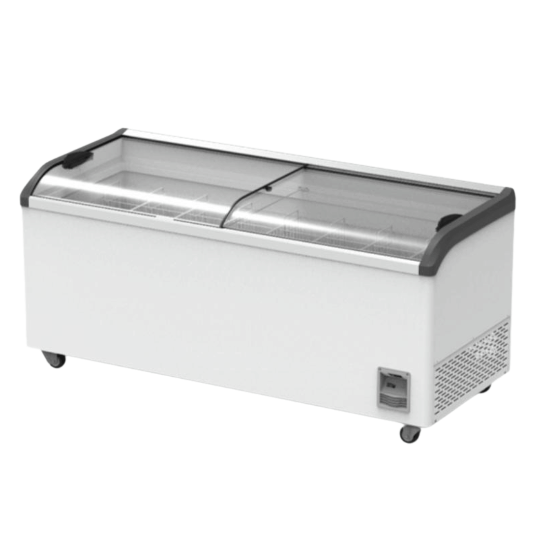Thermaster Heavy Duty Supermarket Glass Sliding Lid Freezers 666L - SD-666K FED