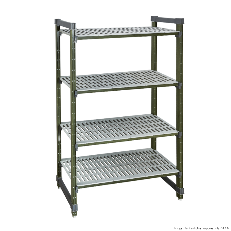 Modular Systems Poly Coolroom Shelving Starter Kit PCU24/72