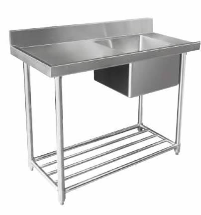 Product image of Mixrite WSS17120L Stainless Steel Dishwasher Single Inlet Sink