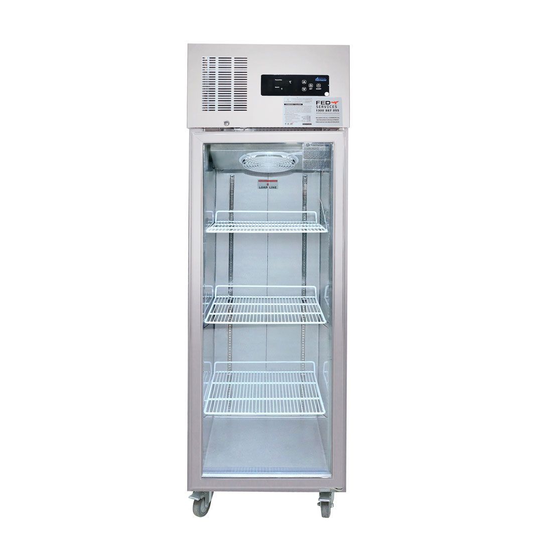 2NDs: Thermaster Single Door Upright Display Fridge SUCG500-NSW1752 FED