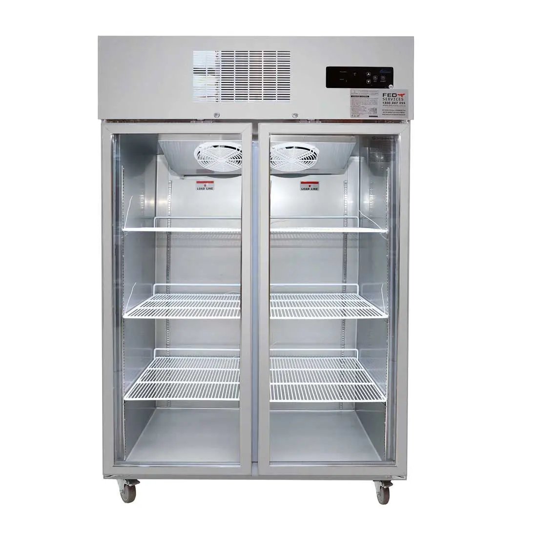 Thermaster Double Door Display Freezer - SUFG1000 FED