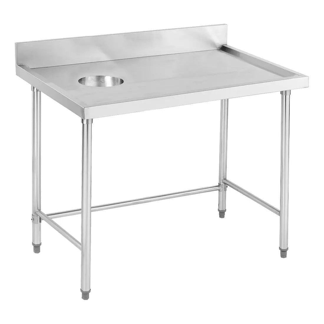 Modular System High Quality Stainless Steel Bench with splashback SWCB-7-1200R FED