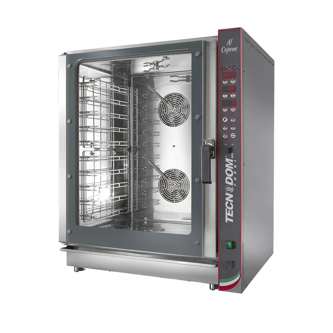 TDC-10VH TECNODOM Nerone CL Digital 10 Tray Combi Oven FED