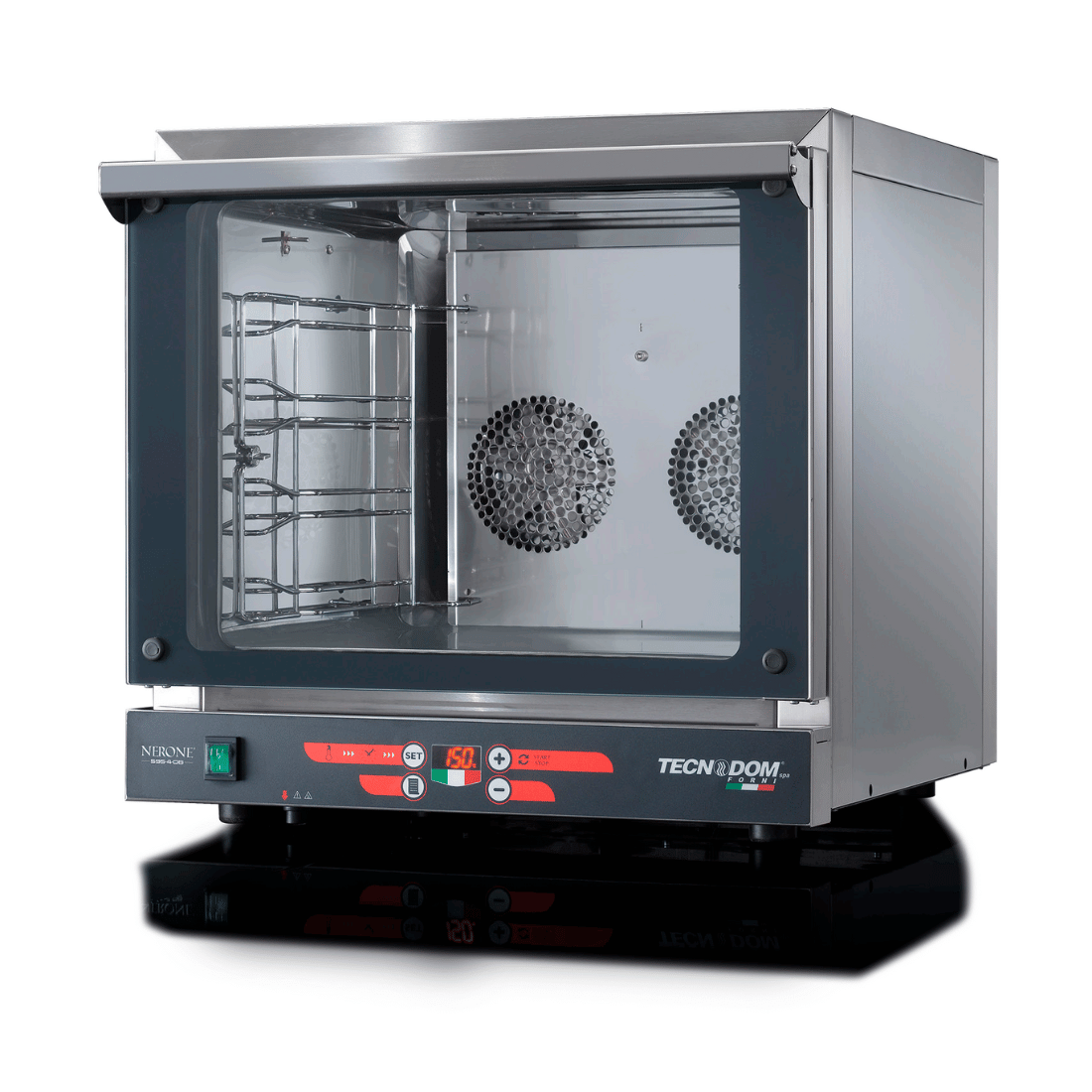 Tecnodom Nerone EKO Digital 435x350 Tray Convection Oven - TDE-4CD FED