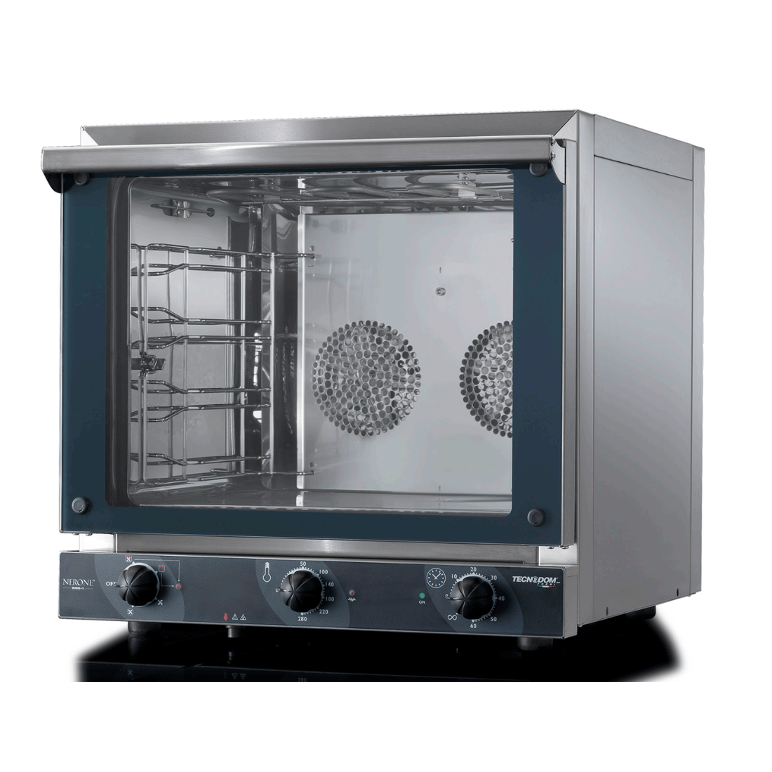 Tecnodom Nerone EKO 435x350 Tray Convection Oven with Grill - TDE-4CG FED