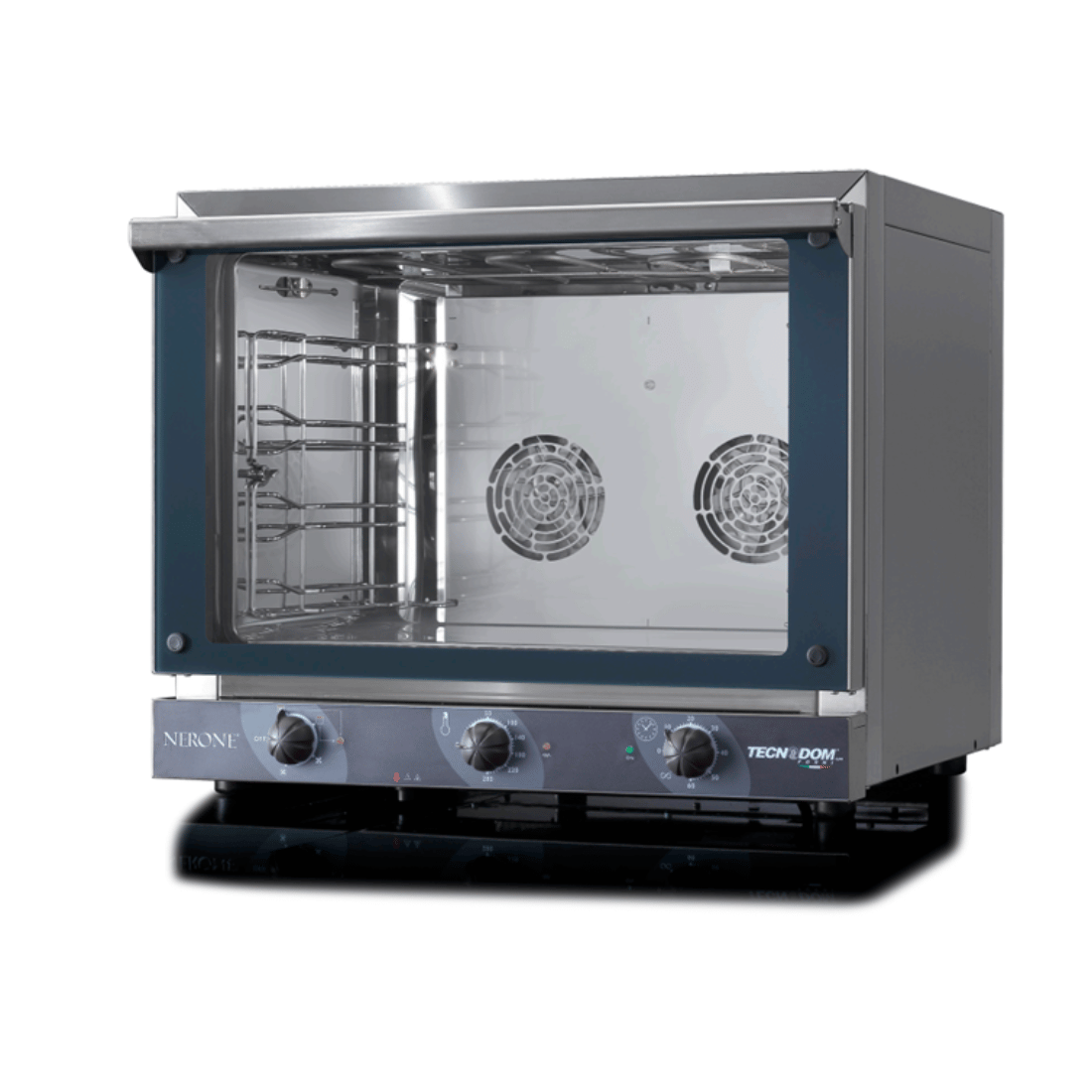 Tecnodom Nerone EKO GN 1/1 Tray Convection Oven with Grill - TDE-4CGNG FED