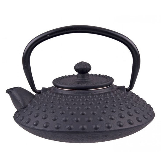 Cast Iron Teapot 500Ml - Hobnail Black