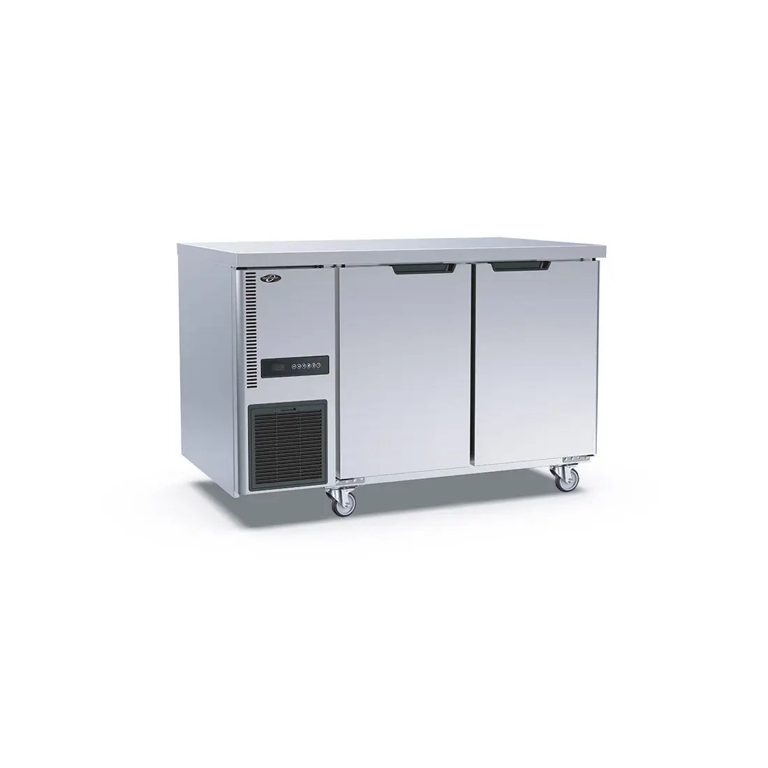 Thermaster Stainless Steel Double Door Workbench Freezer - TS1200BT FED