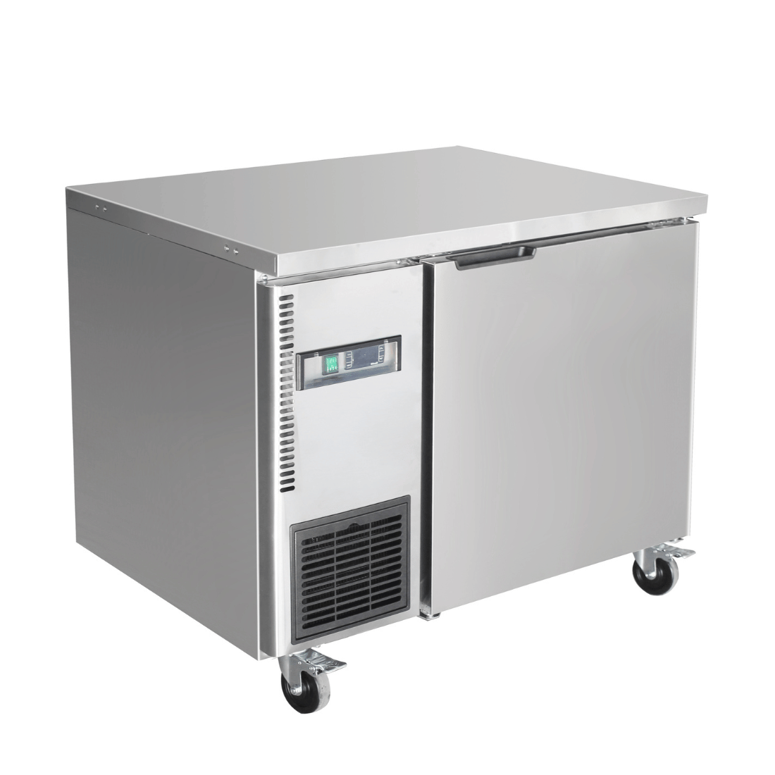 2NDs: Thermaster Stainless Steel Single Door Workbench Fridge - TL900TN-VIC851