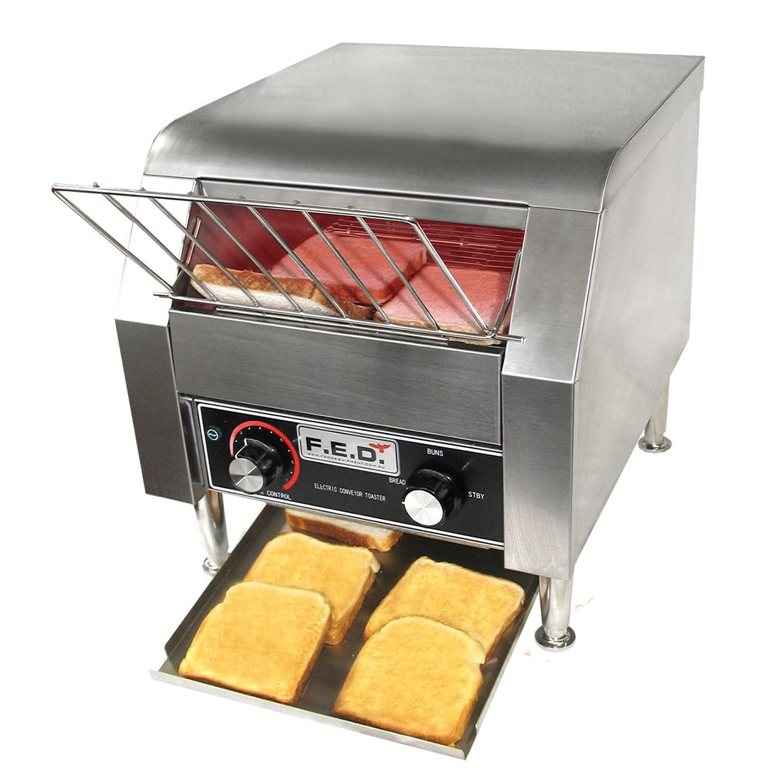 2NDs: F.H.E Electric Conveyor Toaster for 2pcs of bread - TT-300KW-VIC890 FED