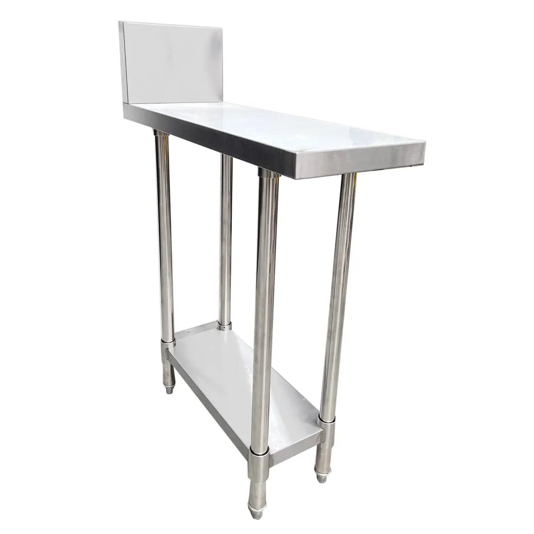 WBB-0300R Stainless Steel Kitchen Infill Bench with Splashback FED