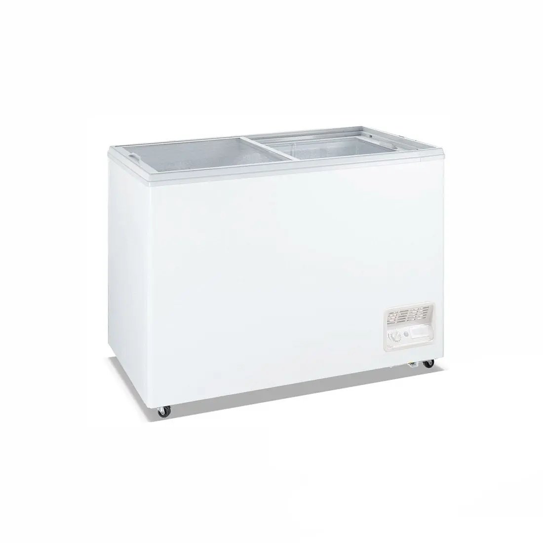 Heavy Duty Chest Freezer with Glass Sliding Lids - WD-400F FED
