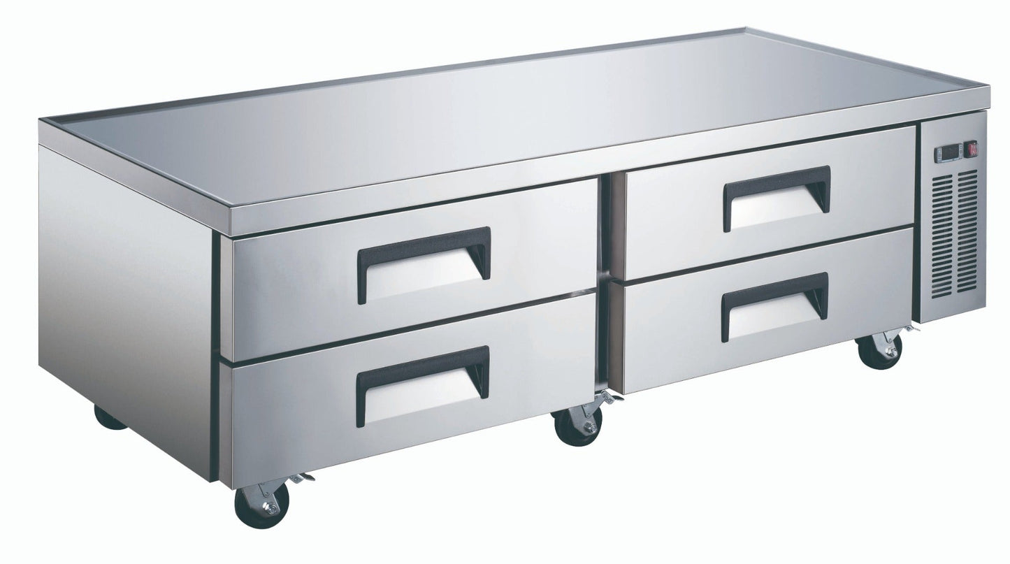 FED-X Chef Base Refrigeratied Drawer Bench 450L - XCB-72 FED