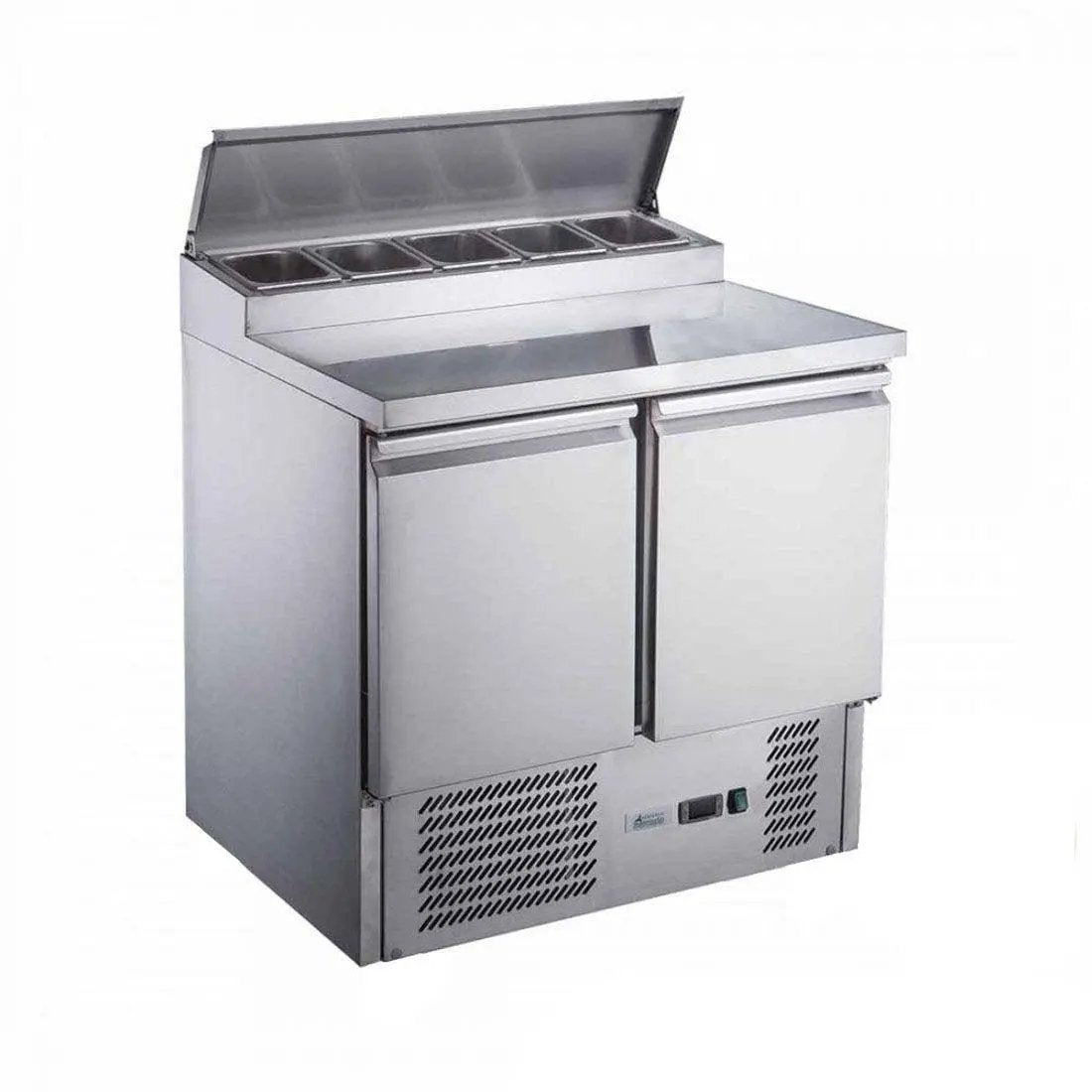 FED-X Two Door Salad Prep Fridge - XGNS900D FED