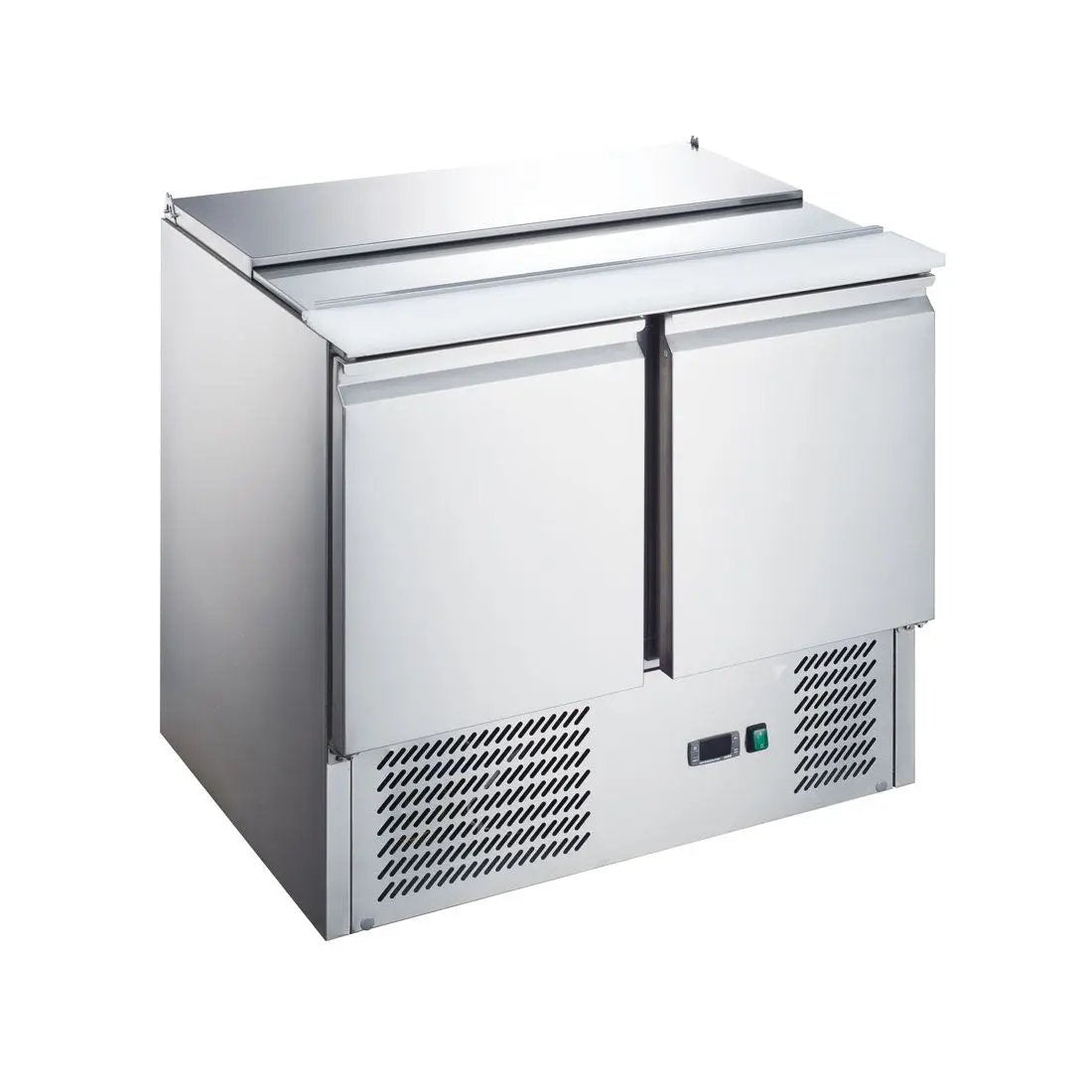 FED-X Two Door Salad Prep Fridge - XGNS900S FED