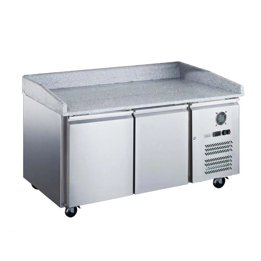 FED-X Two Door Standard Saladette On Castors - XPZ2600TN FED