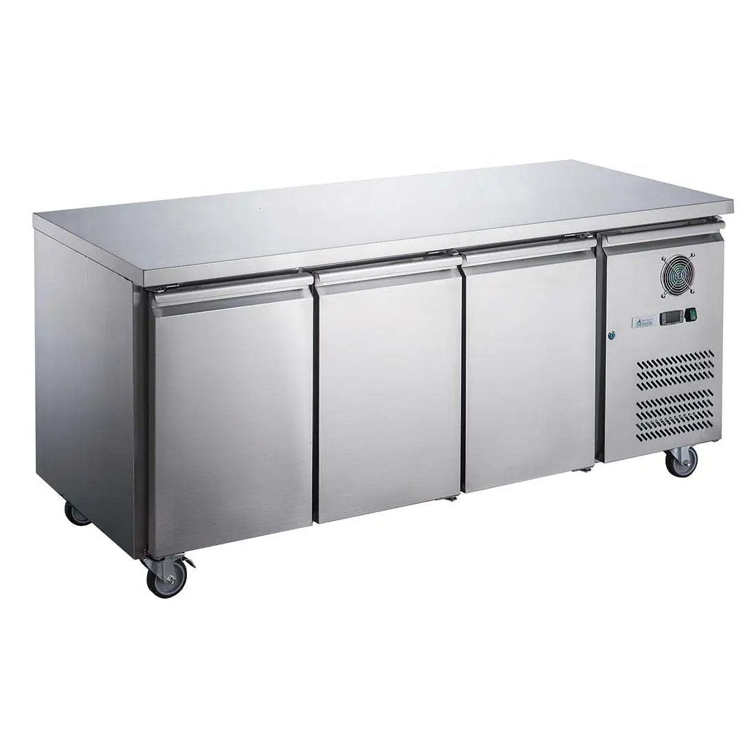 FED-X S/S Three Door Bench Fridge - XUB7C18S3V FED