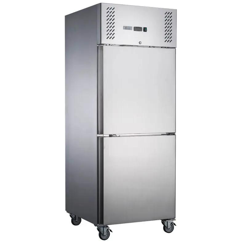 FED-X S/S Two Door Upright Freezer - XURF650S1V FED