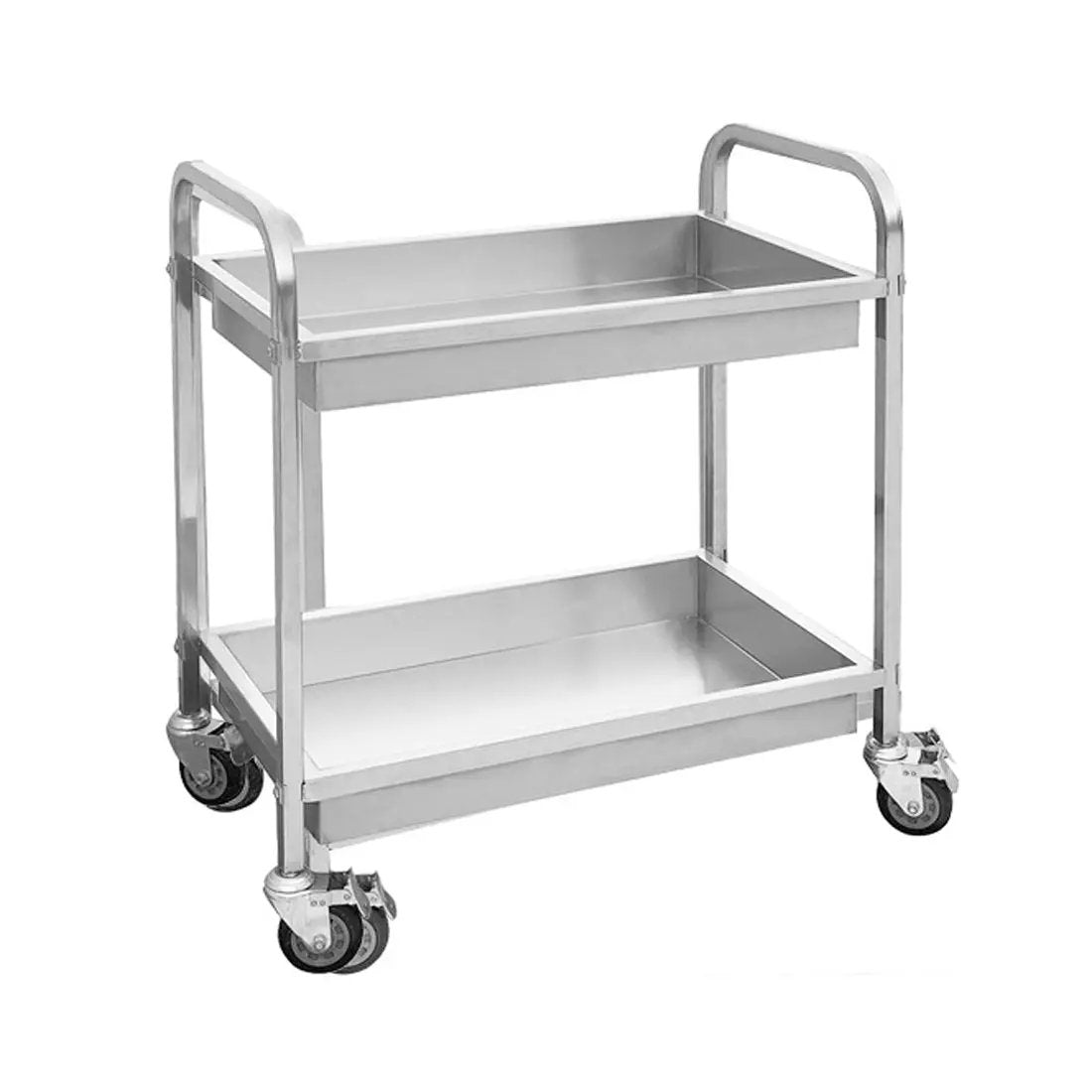 YC-102D - Stainless Steel trolley with 2 shelves FED