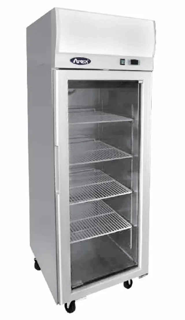 Product image of Atosa YCF9407 Top Mounted Single Door Glass Freezer