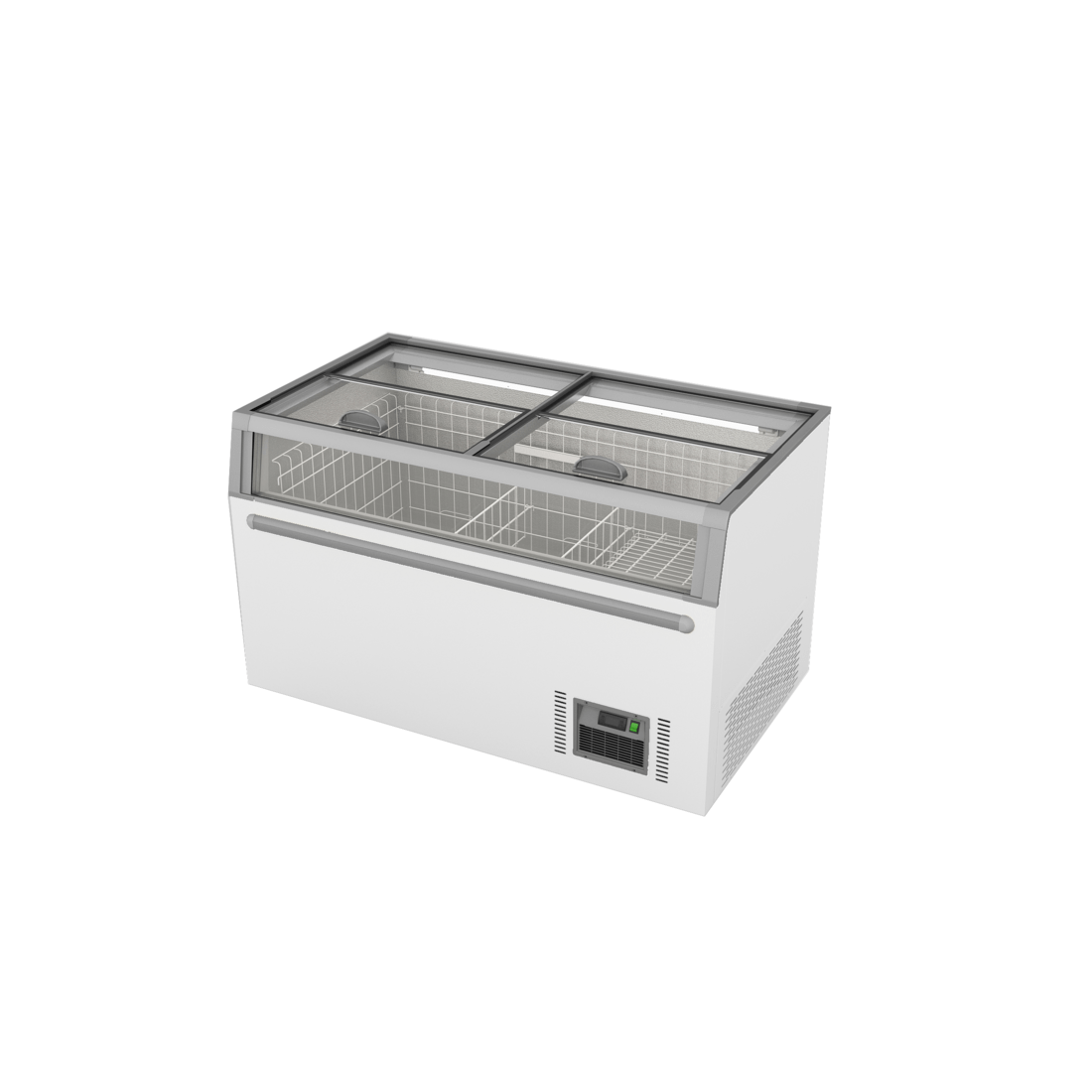 Thermaster Supermarket Island Freezer with Glass Sliding Lids - ZCD-L145G