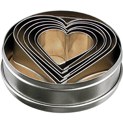 Cutter Set -Heart 6Pc