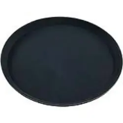 Non Slip Glass Tray-Black Catering Equipment Warehouse