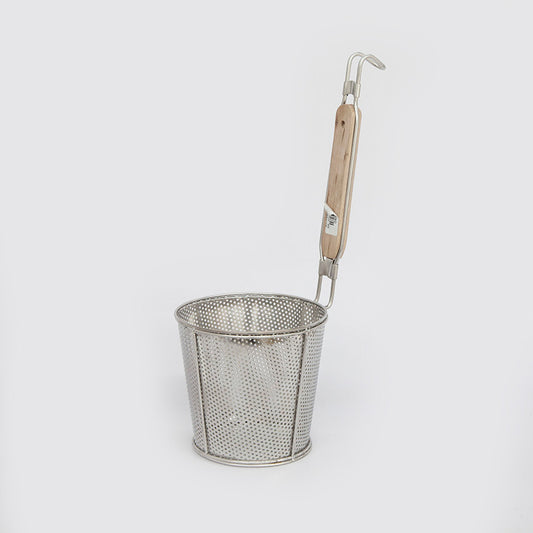 Noodle Basket Wooden Handle - 140×140mm