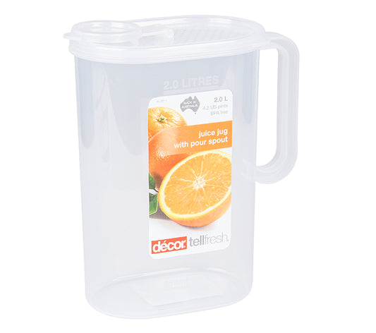 Decor 2.0L Juice Jug With Pour Spout