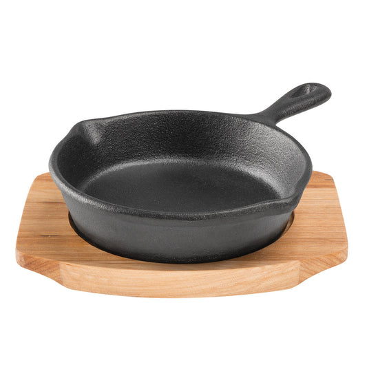 Skillet 10cm with Maple Tray