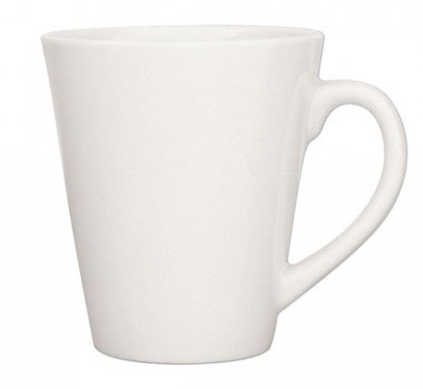 Tapered Coffee Mug -White
